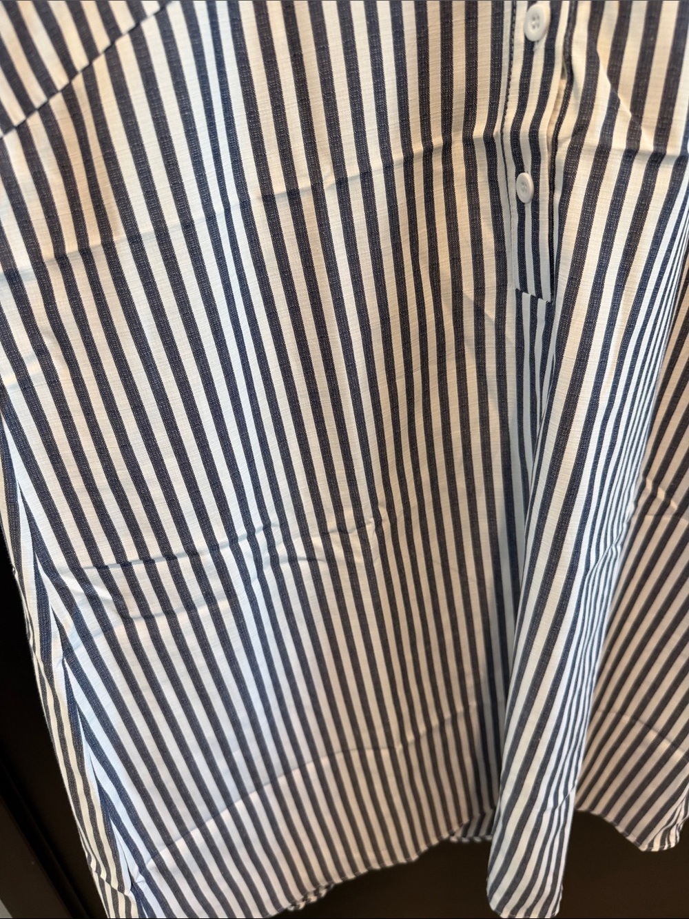 Cupshe Blue and White Striped Mini Dress - Picture 4 of 5